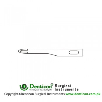 Micro Scalpel Blade No. 63 Pack of 25 Stainless Steel,